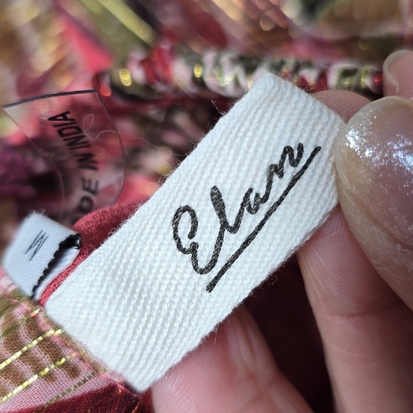 {Elan} Printed Ruffle Maxi Skirt - Size M - Picture 14 of 15